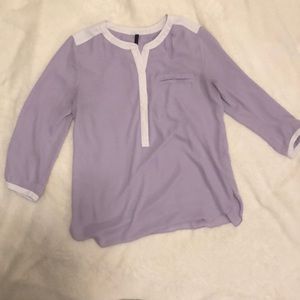 NYDJ lilac blouse